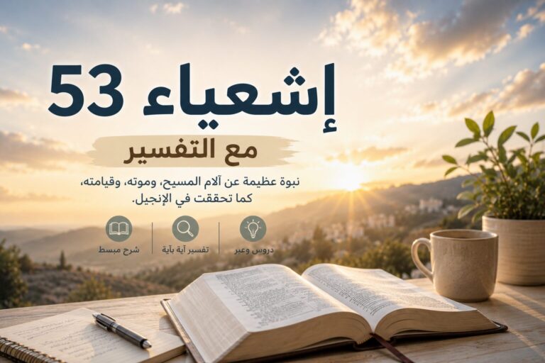 إشعياء 53 مع التفسير
