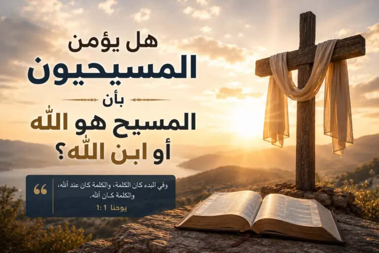 هل يؤمن المسيحيون بأن المسيح هو الله أو ابن الله؟